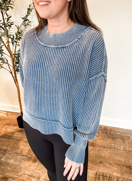 Stephanie Sweater in Blue