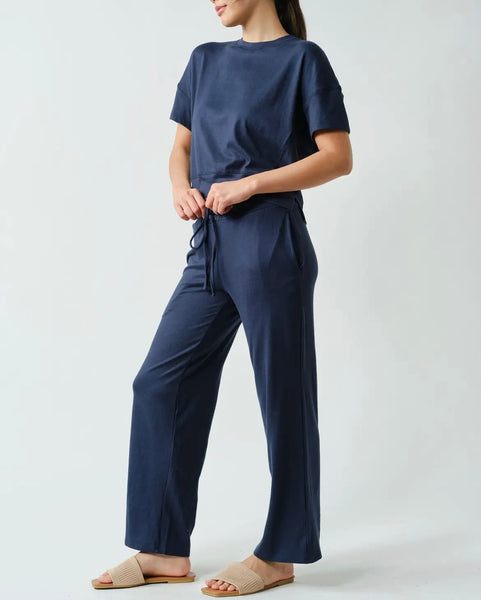 Hacci Top in Navy