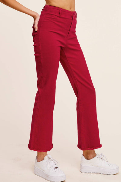 MCP3113-Soft Washed All Season Stretchy Pants: L / White