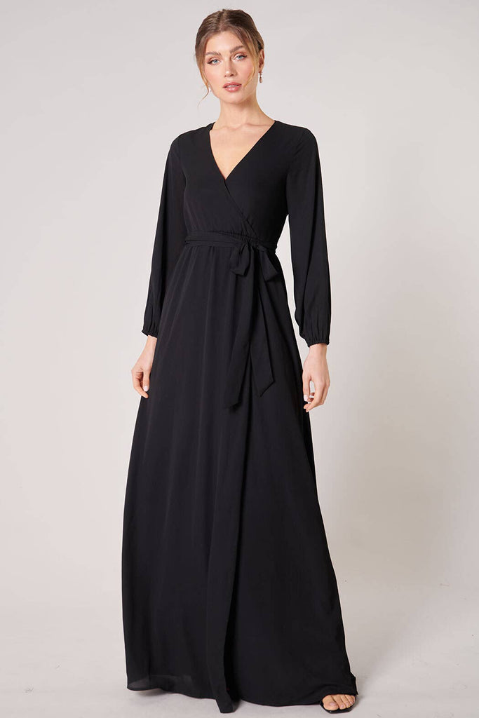 Wholehearted Faux Wrap Maxi Dress in Cobalt – ShopTheBerryPatchBoutique