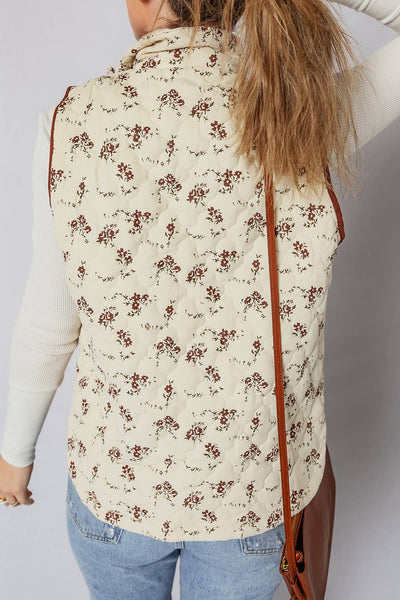 Autumn Floral Vest