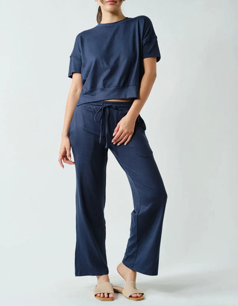 Hacci Top in Navy