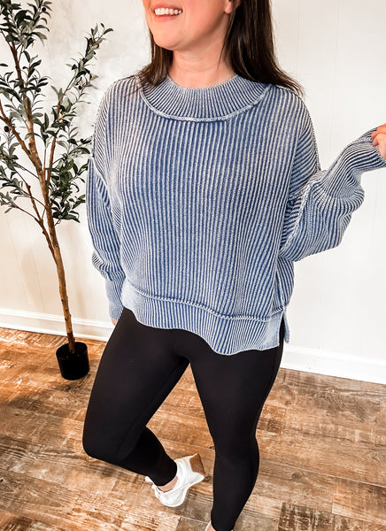 Stephanie Sweater in Blue