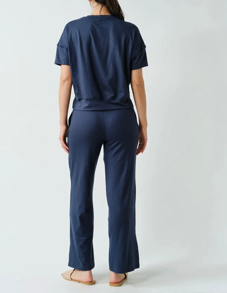 Hacci Top in Navy