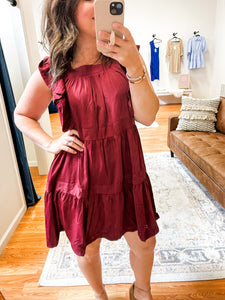 Cranberry Cutie Dress
