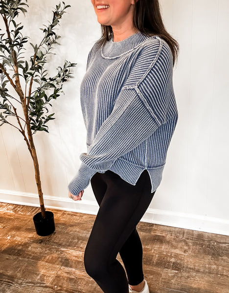 Stephanie Sweater in Blue