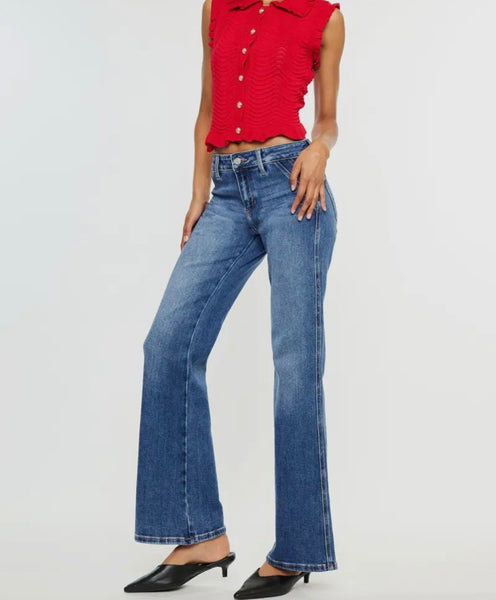 Pippa Wide Flare Denim