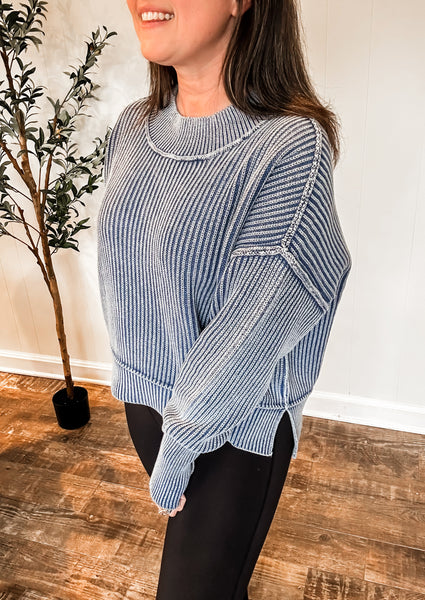 Stephanie Sweater in Blue