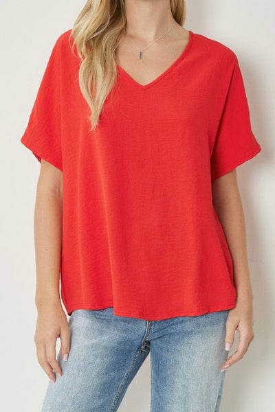 Melissa top in Red