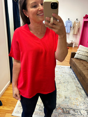 Melissa top in Red