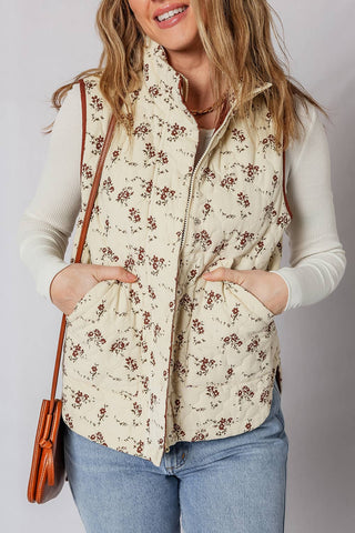 Autumn Floral Vest