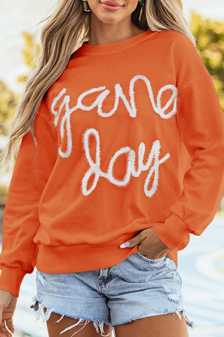 Game Day sweatshirt in Orange