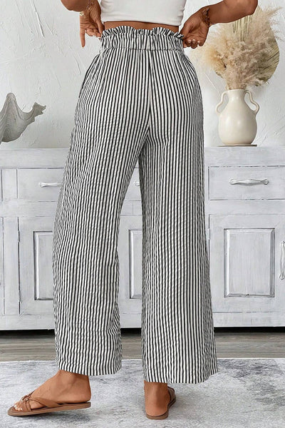 Autumn Stroll Striped Pants