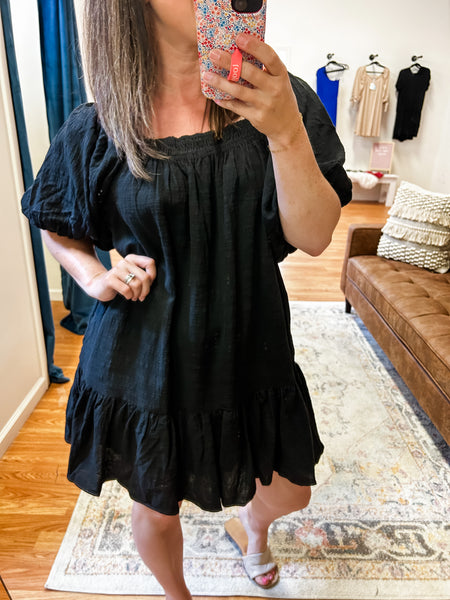 Rizzo Mini Dress in Black